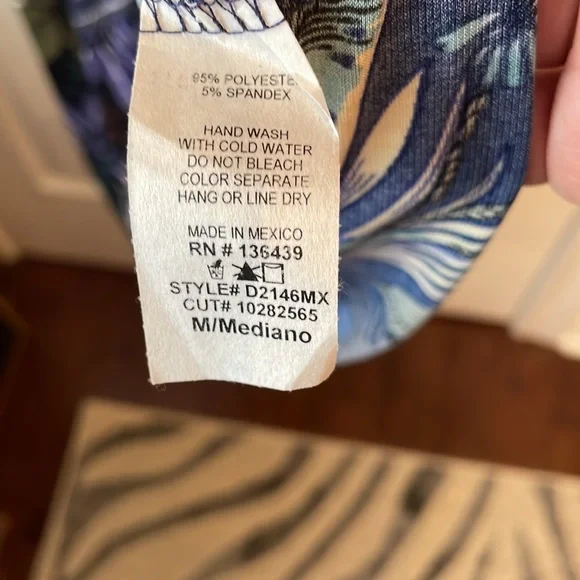 FLORAL PRINT MAXI DRESS - Picture 6 of 6